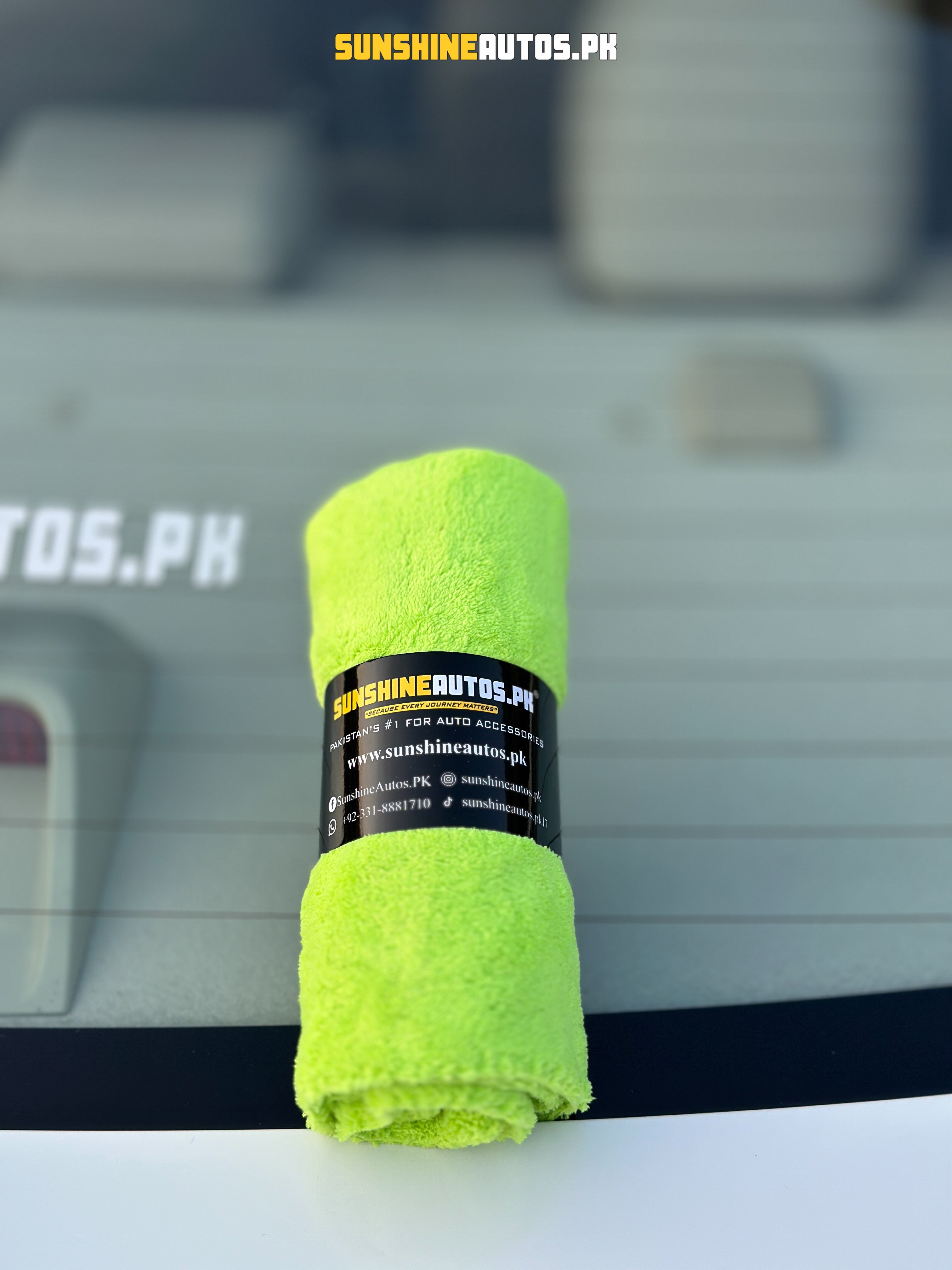 Sunshine Plush Microfiber Towel (40x40cm) 600GSM