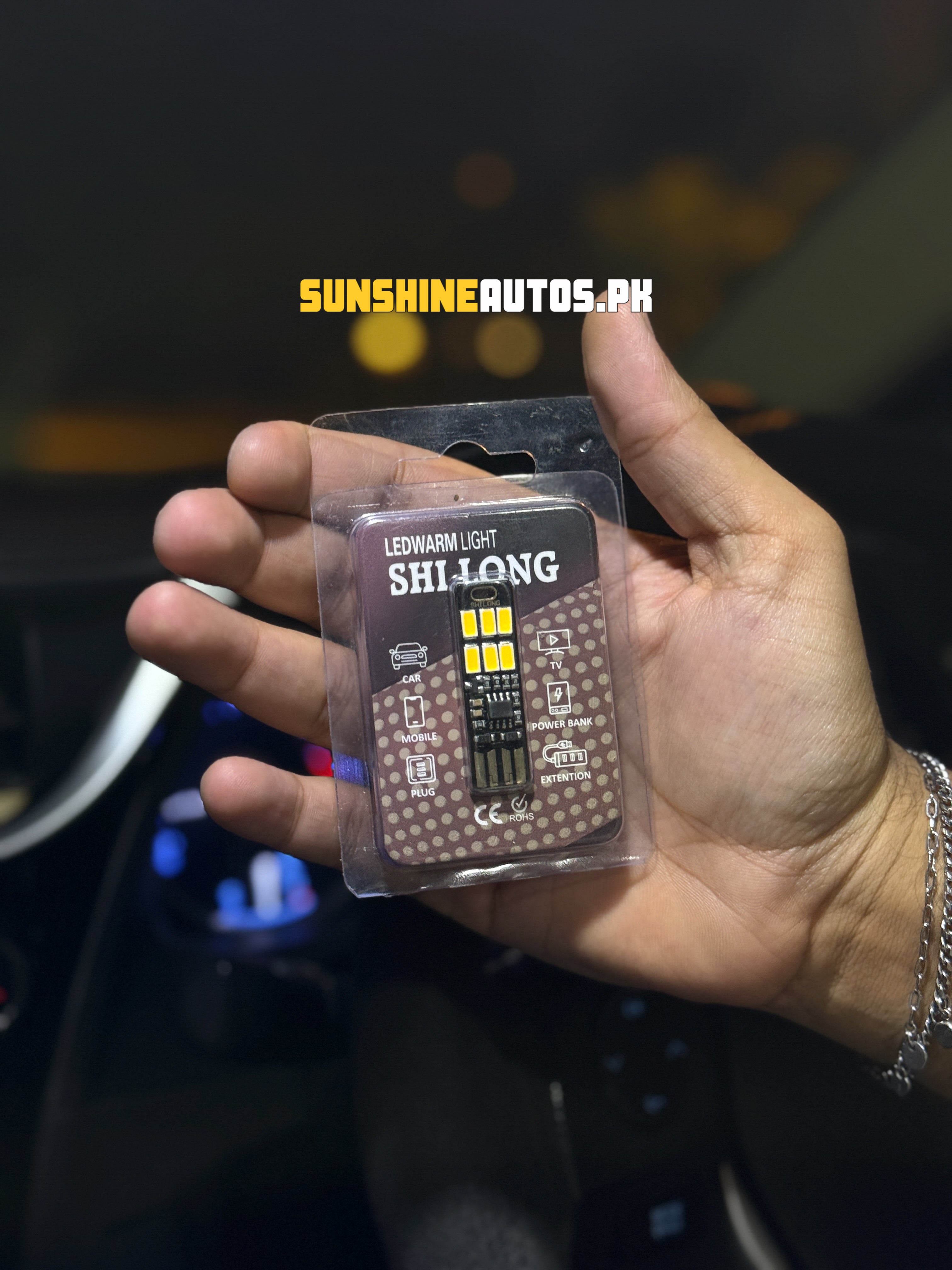 USB Touch Sensor Ambient Light (Warm) | 6 LED