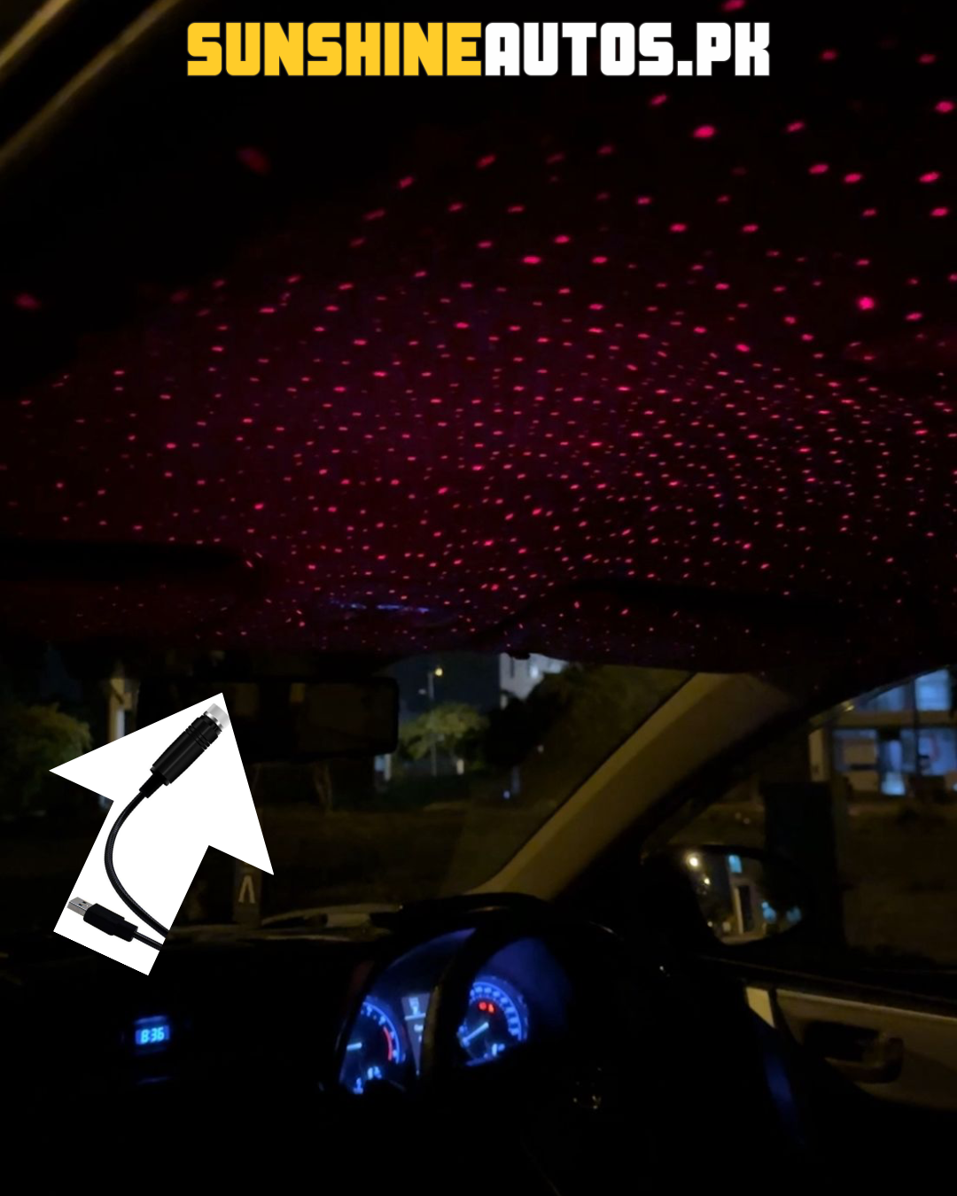 Roof Starlight Projector (USB)
