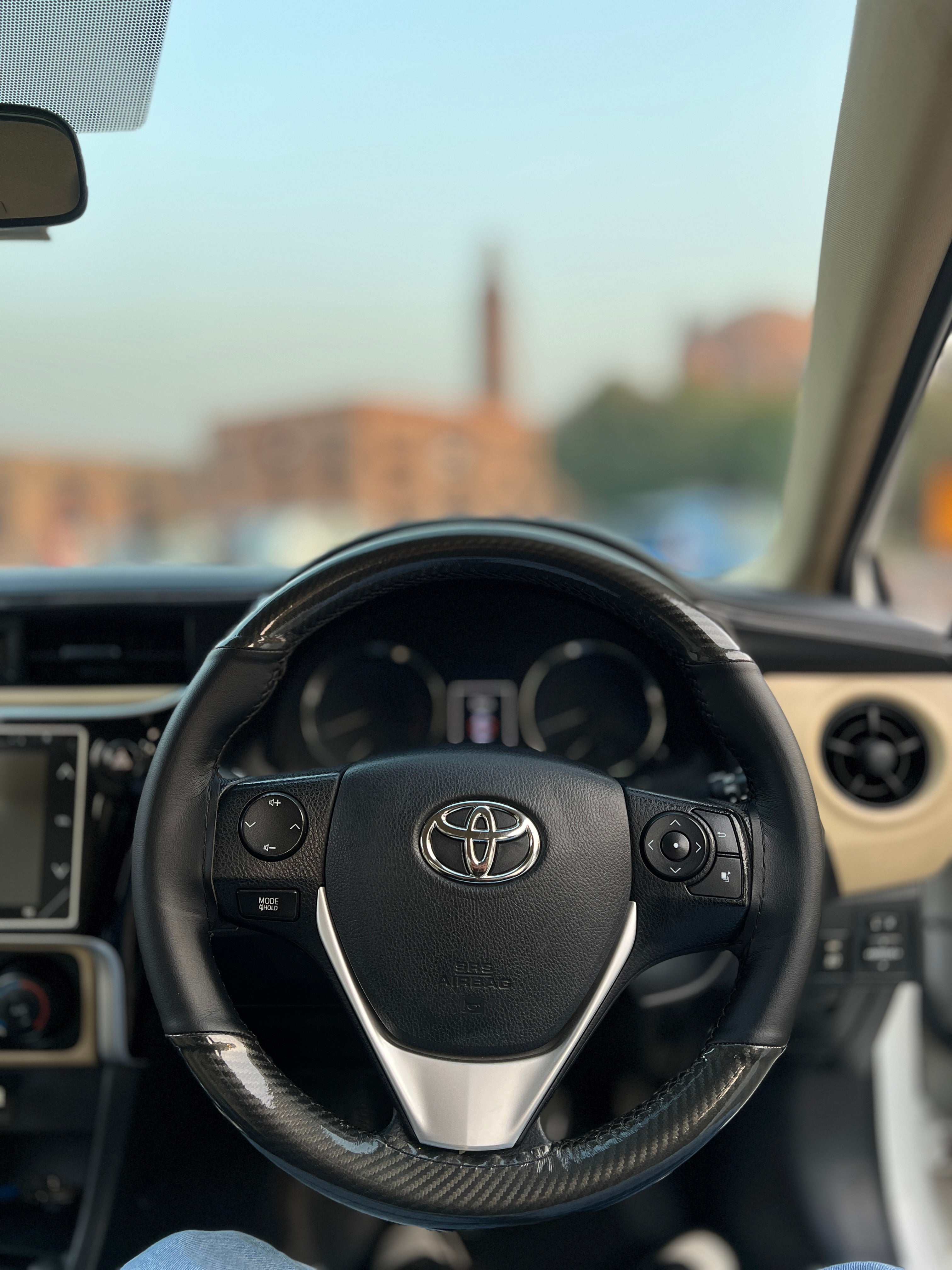 Carbon Fiber Steering Cover
