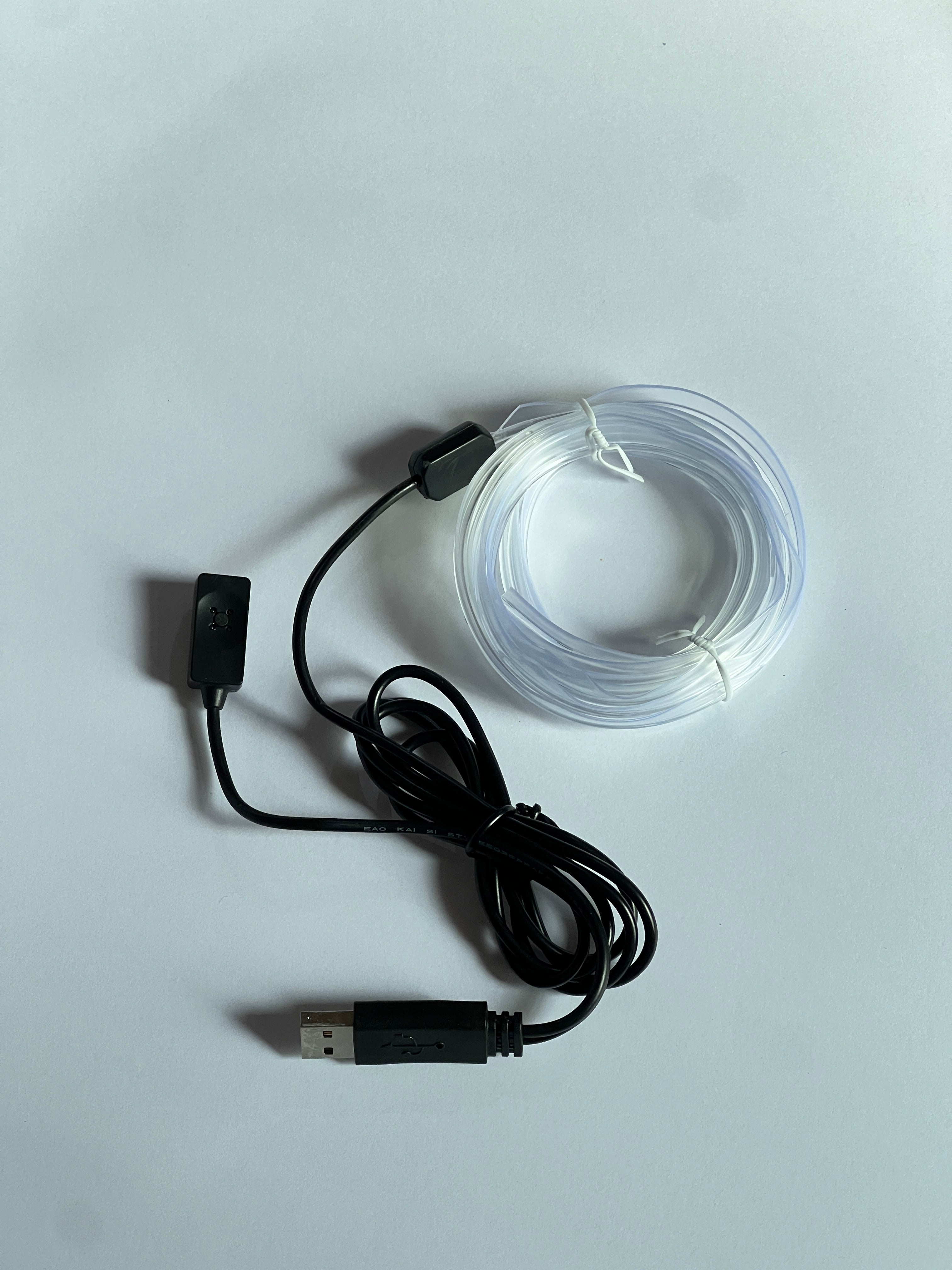 EL Glow Wire RGB (2M) – USB Powered Ambient Lighting