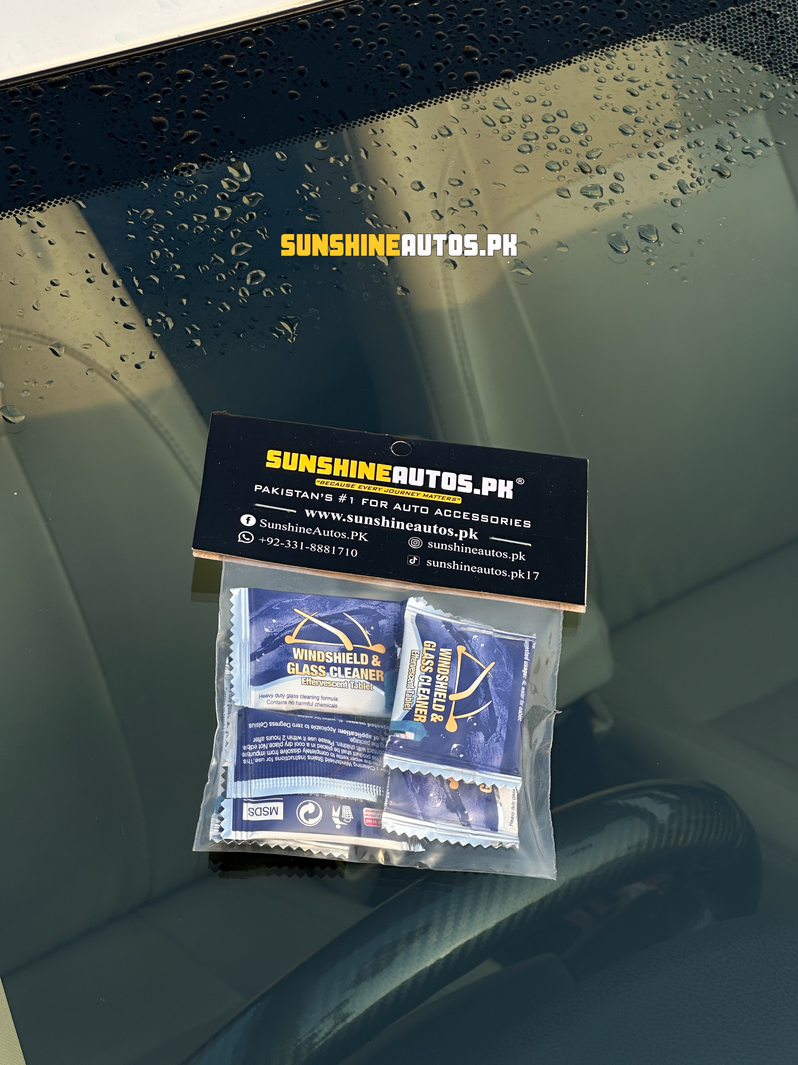 Windshield Washer Tablets (Pack of 5)