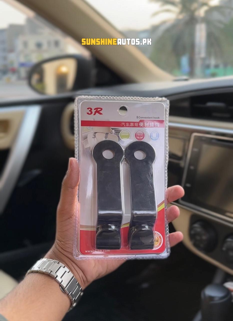 Car Headrest Hooks - 2 Pcs